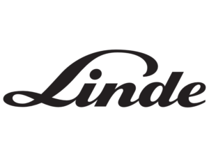 Schriftzug Linde 390X95 MM Plottdruck weiß
