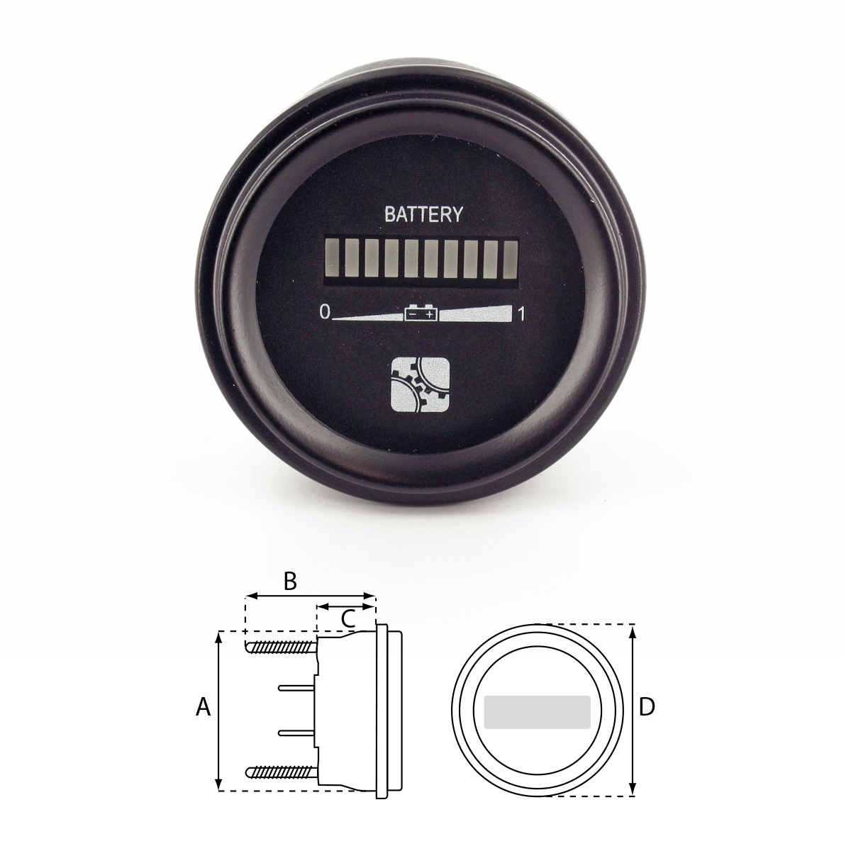 Batterieanzeige 24V LED