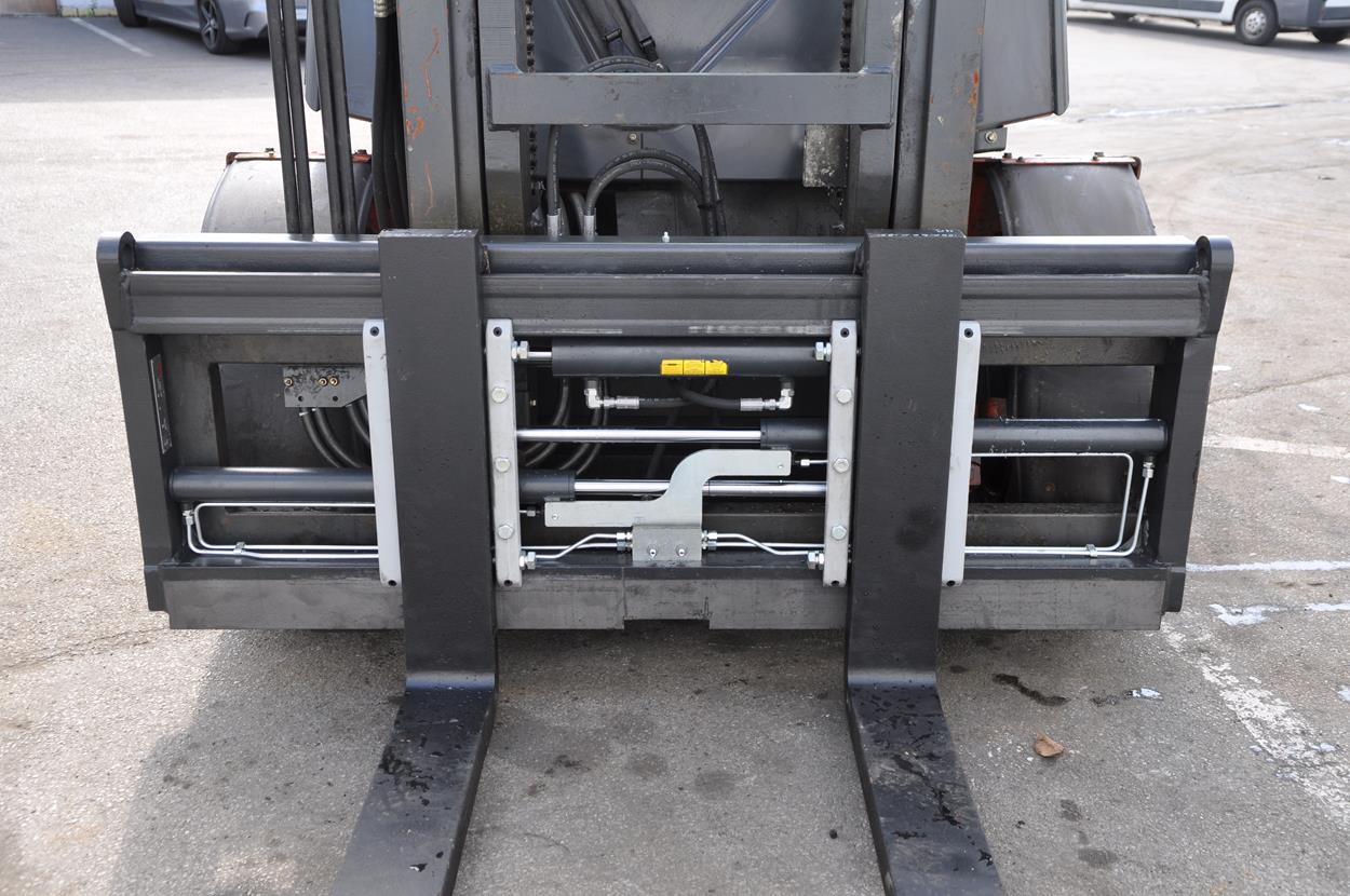 Zinkenverstellgerät mit Seitenschieber 8000kg / 600mm - 1800mm – Bild 2