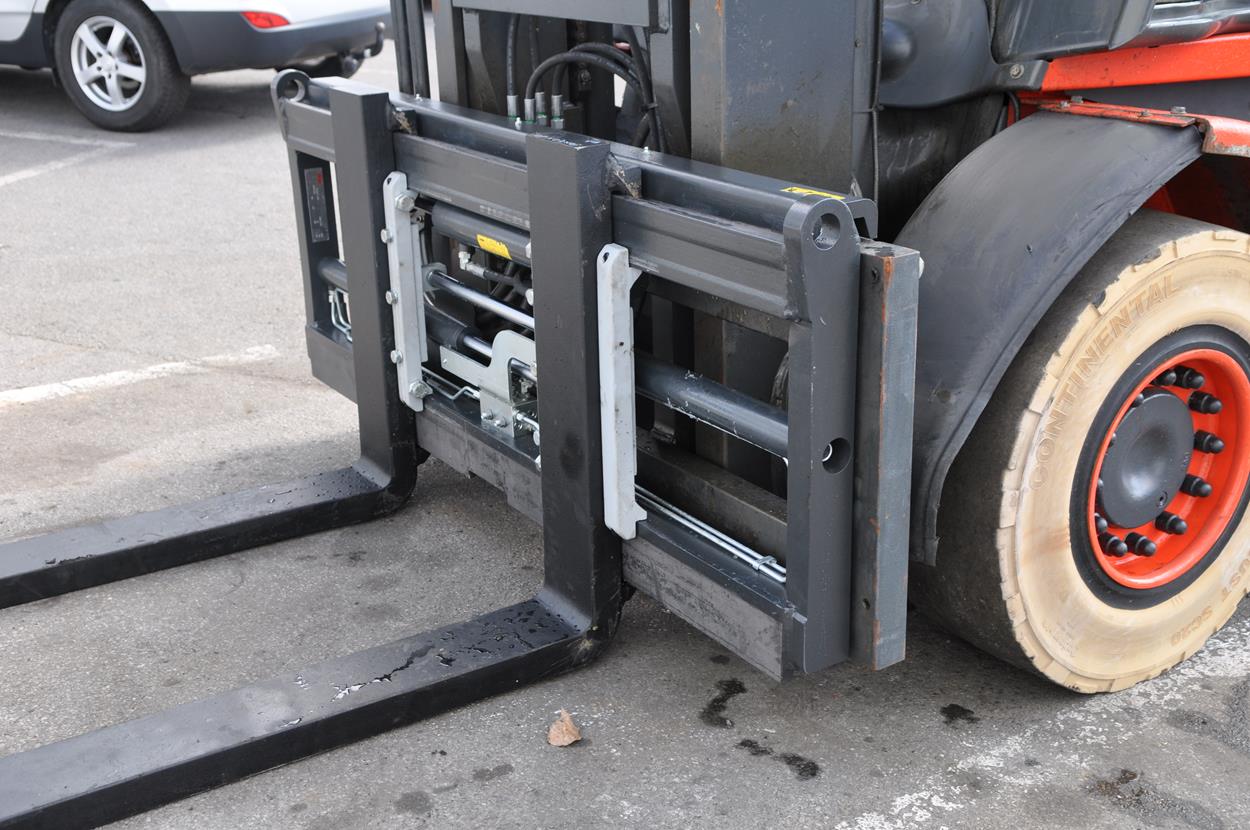 Zinkenverstellgerät mit Seitenschieber 8000kg / 600mm - 1800mm – Bild 3